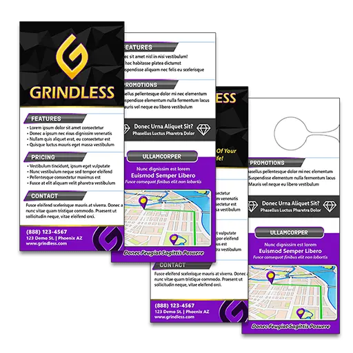 Rack Cards / Door Hangers