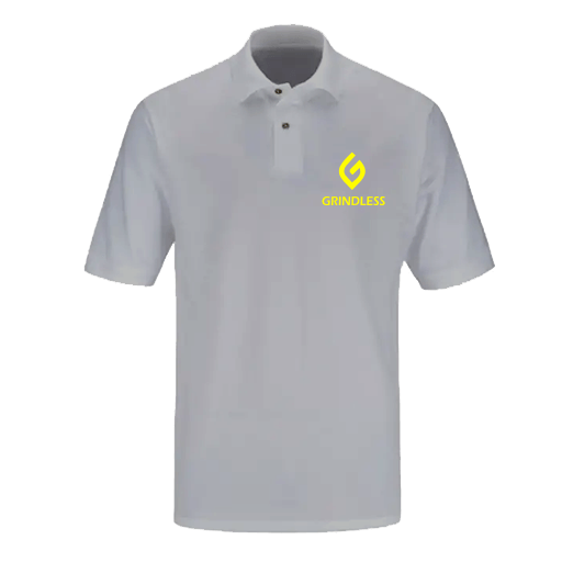 Embroidered Polo Shirt - Mens / XL / Gray